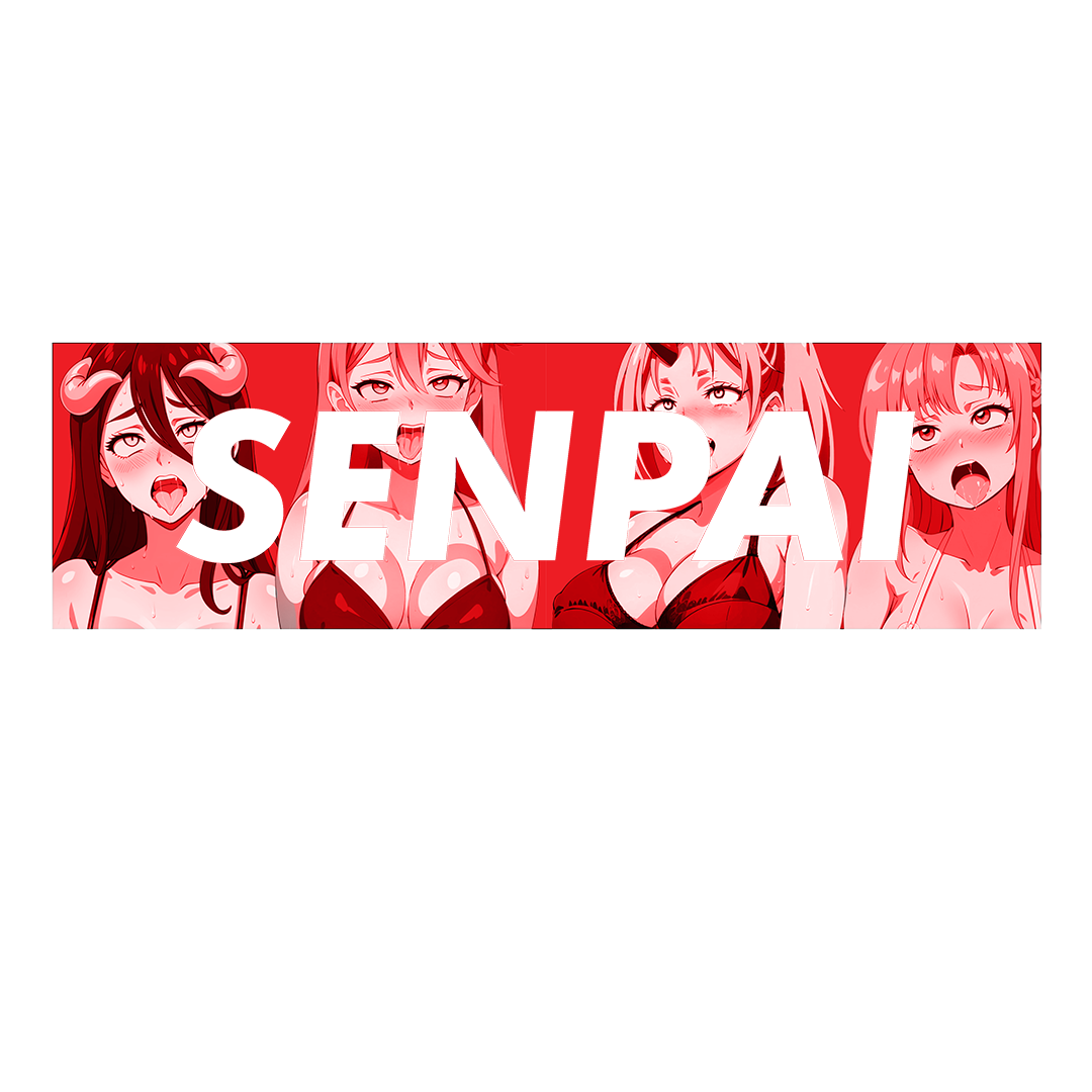SENPAI AHEGAO - BOXY TEE SHIRT