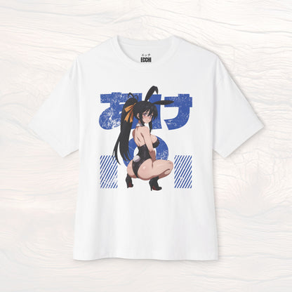 BUNNY GIRL AKENO HIMEJIMA - BOXY TEE SHIRT