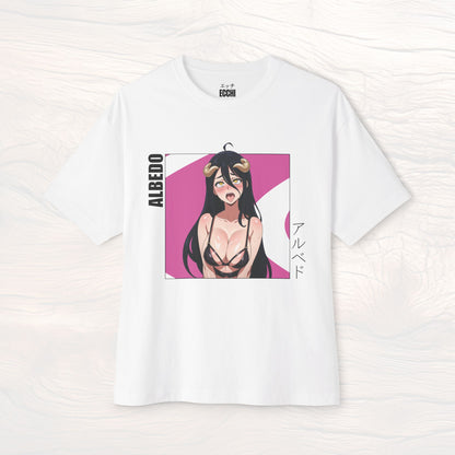 AHEGAO ALBEDO BOXY TEE SHIRT